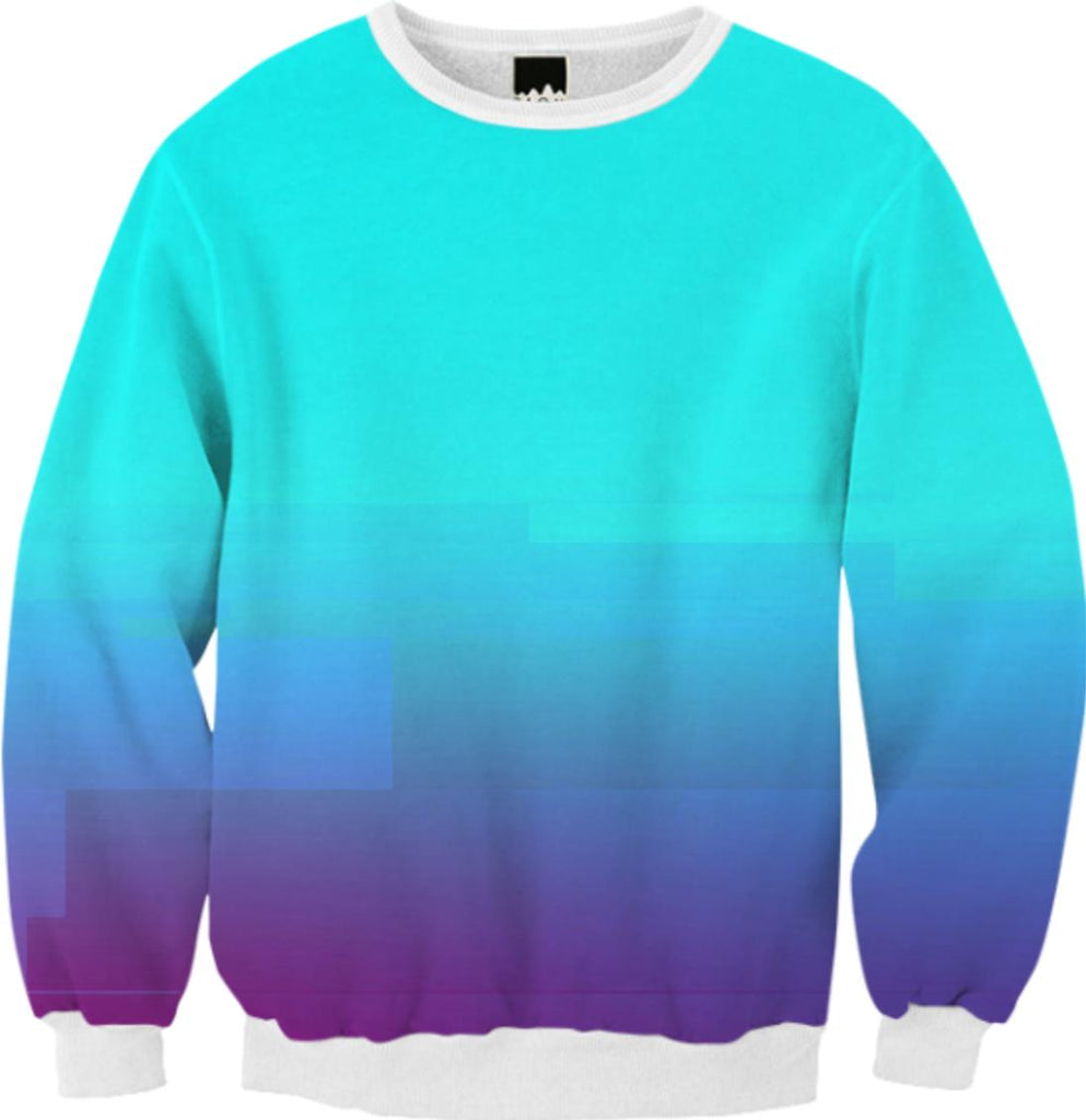 Glitch Gradient Sweatshirt