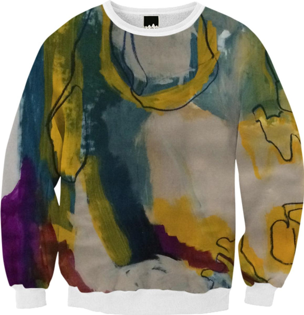 Hazey Watercolor Fall Sweatshirt
