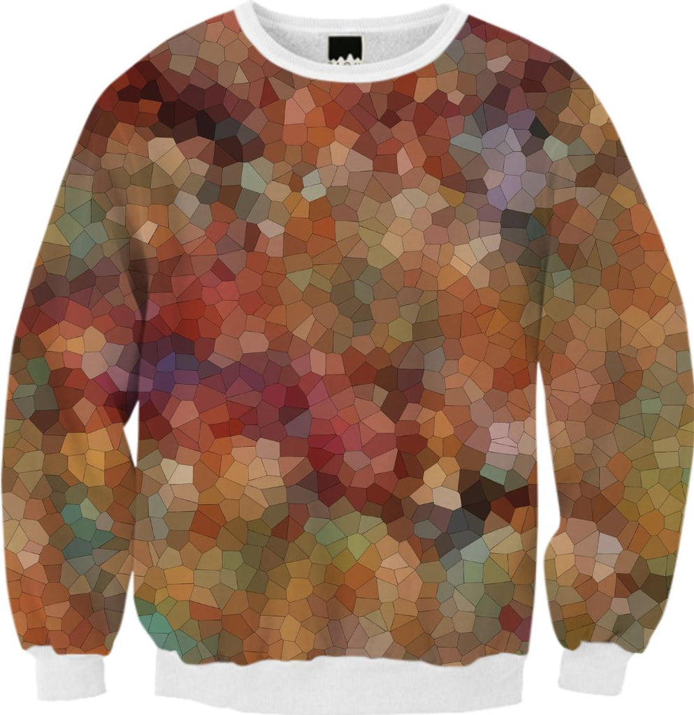 Mosaic Landscape Falling Leaves