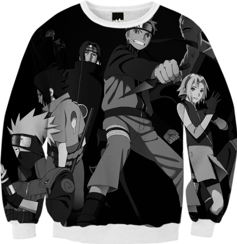 Naruto Theme Naruto Characters Sweatshirt