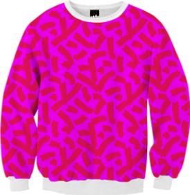 Neon Pink Cheesedoodles Sweatshirt