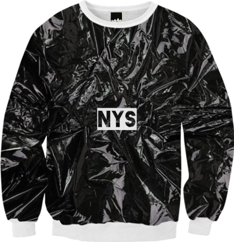 New York Strangers Garbage Bag Sweater