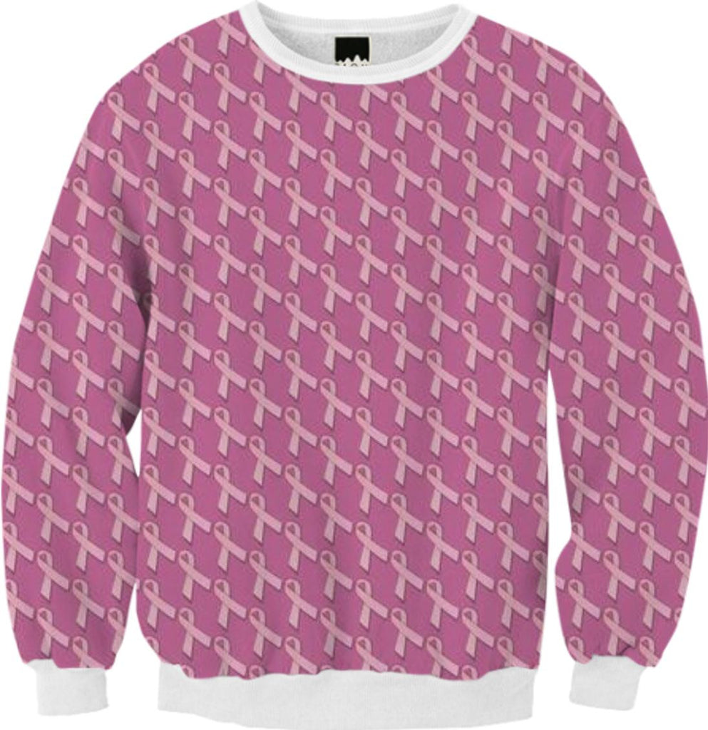 Pink Ribbons Tiled Pattern
