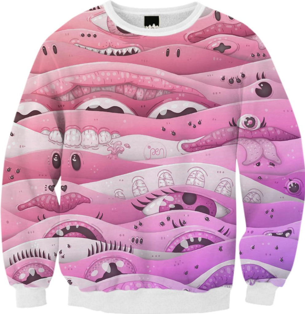Psychedelic Pink Sweatshirt
