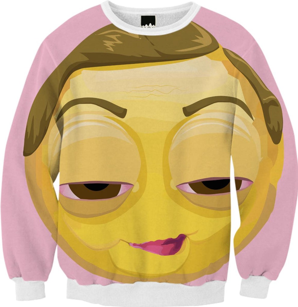 Unfazed Emoji Sweatshirt