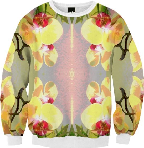 Yellow Orchid Pattern
