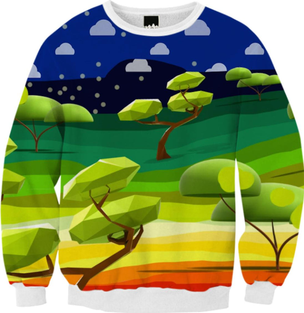 ZOYZ ORIGAMI FOREST sweater