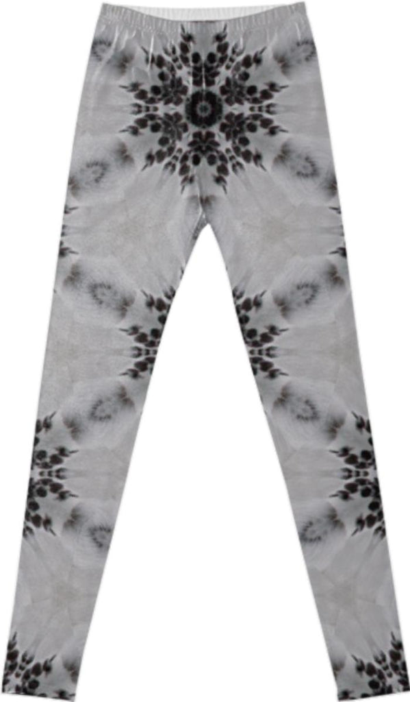 Owl feathers Leggings by Dovetail Designs