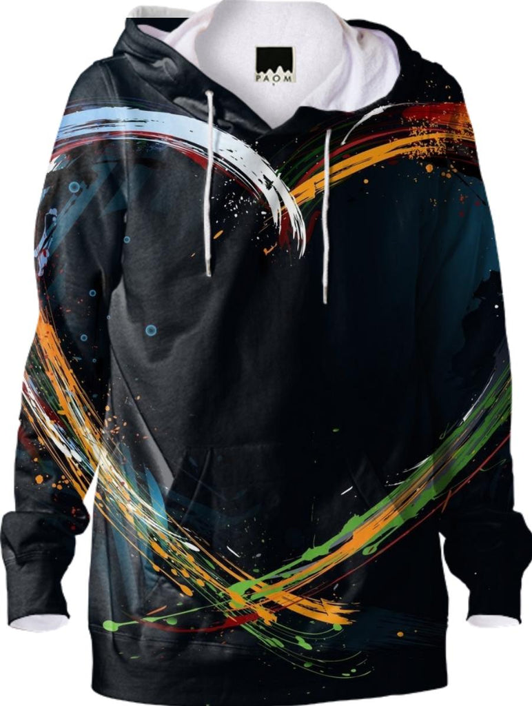 Abstract Love Hoodie