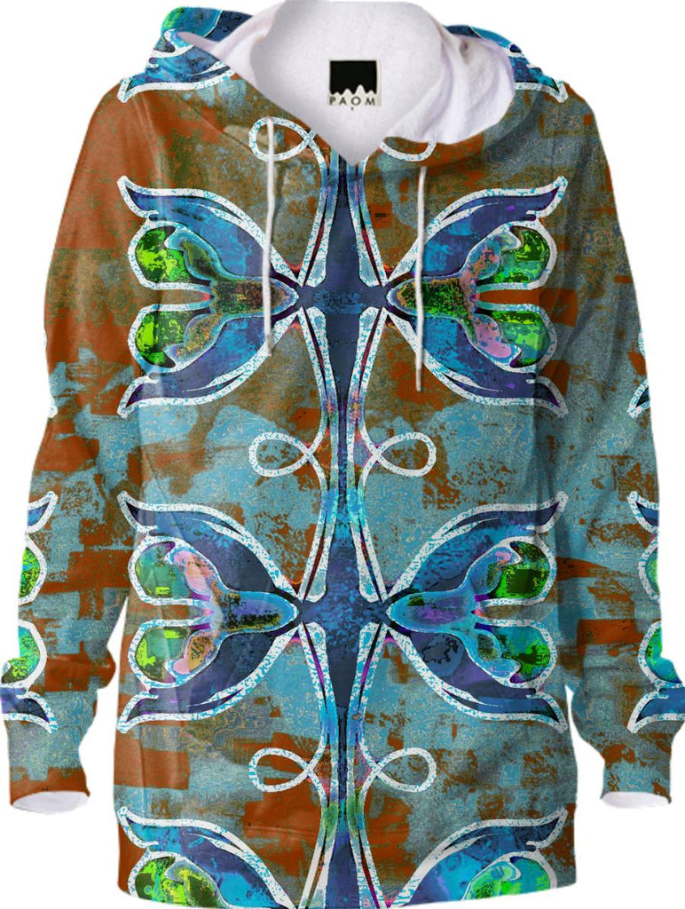 ABSTRACT PATTERN HOODIE