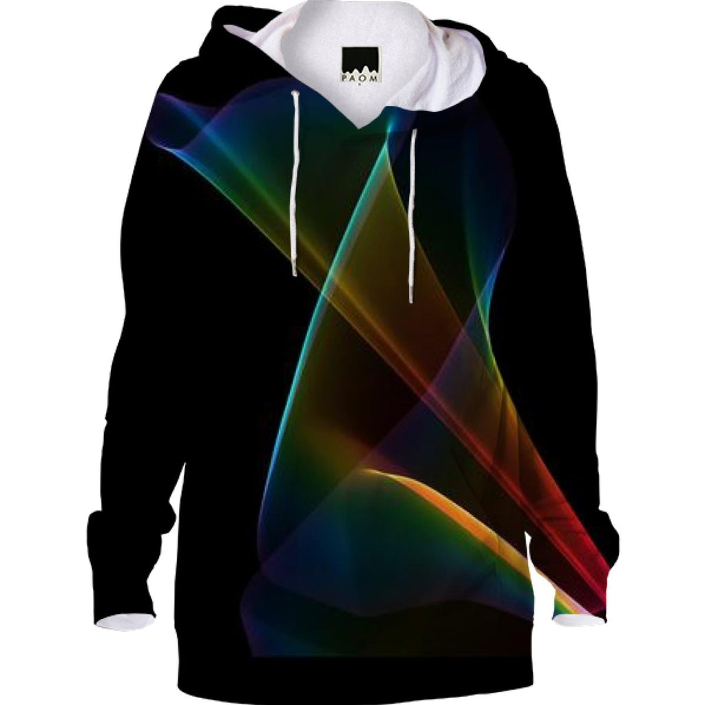 Abstract Rainbow Lily Colorful Fractal Mystical Flower