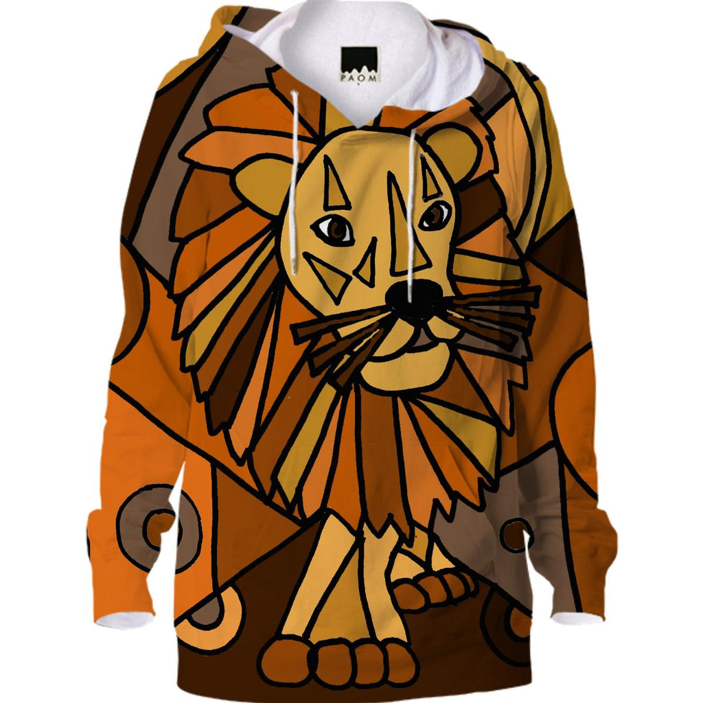 Awesome Lion Abstract Art Hoodie