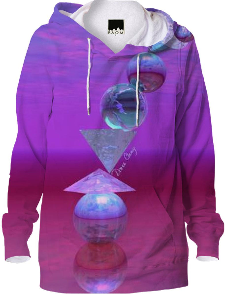 Balancing Abstract Fuchsia and Violet Equilibrium