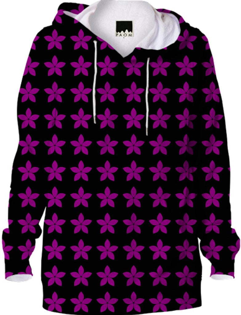 Black and Purple Star Hoodie