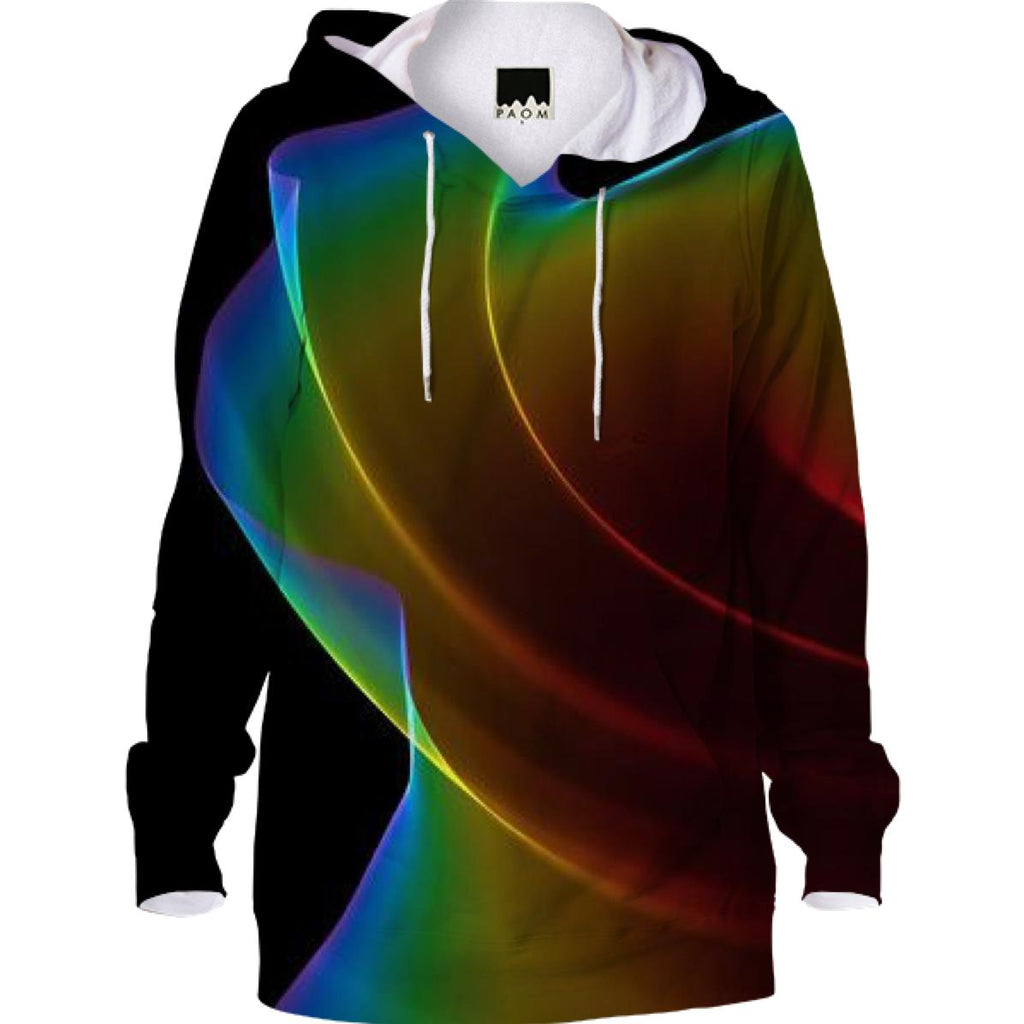 Liquid Rainbow Abstract Fractal Wave of Cosmic Energy
