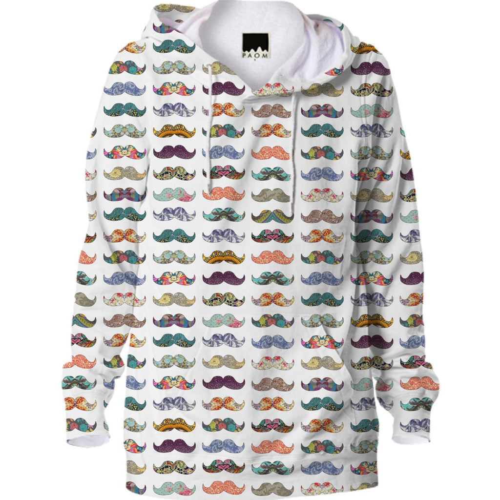 Mustache Mania Hoodie