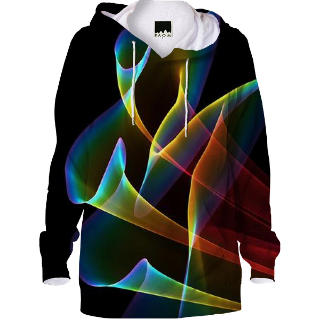 Peacock Symphony Abstract Fractal Rainbow Music