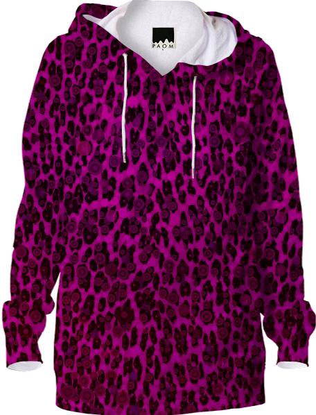 Pink Leopard Abstract