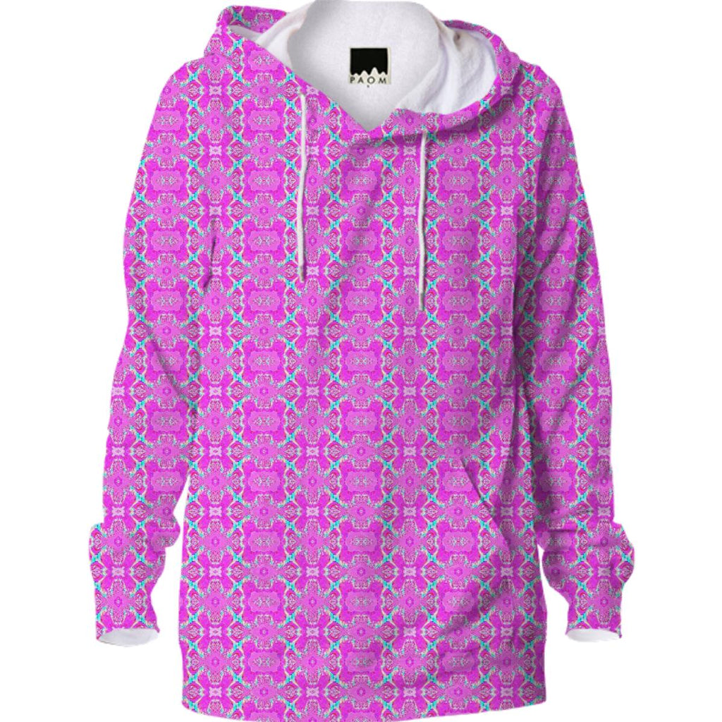 Pink Pattern Hoodie