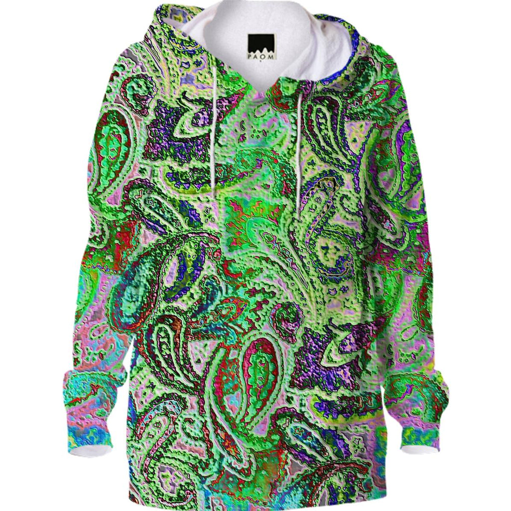 Plain Green Paisley
