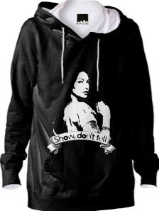 Show don t tell hoodie