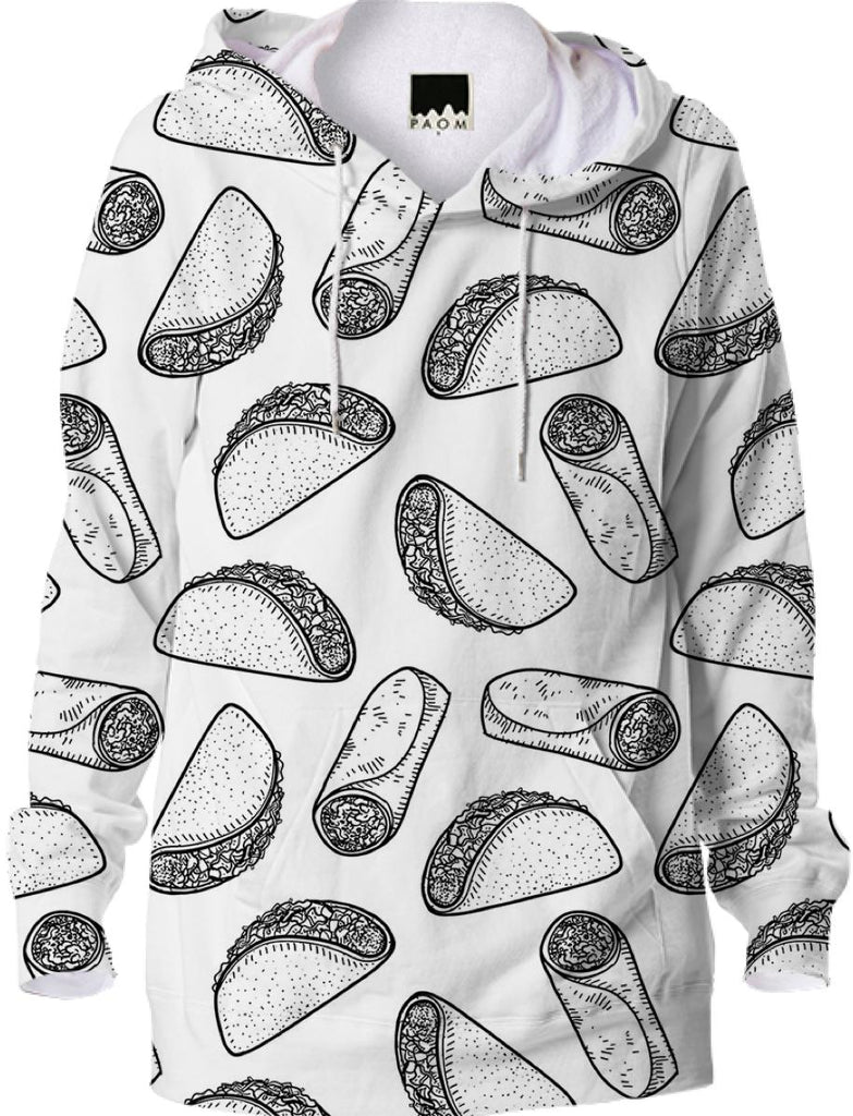 tacos burritos hoodie