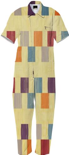 Retro rectangles pattern