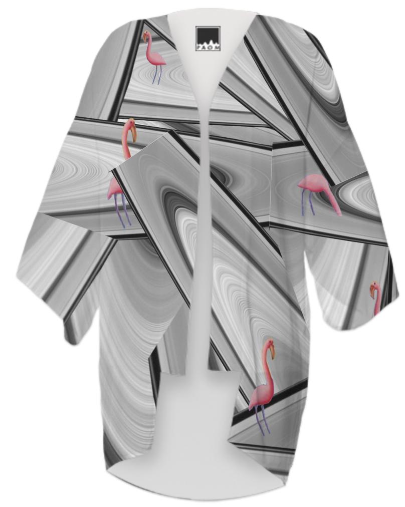 Flamingos on Saturn