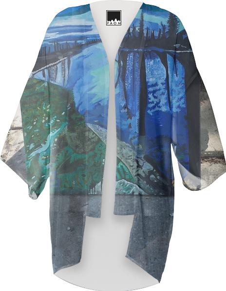 NORTHERN LIGHTS KIMONO