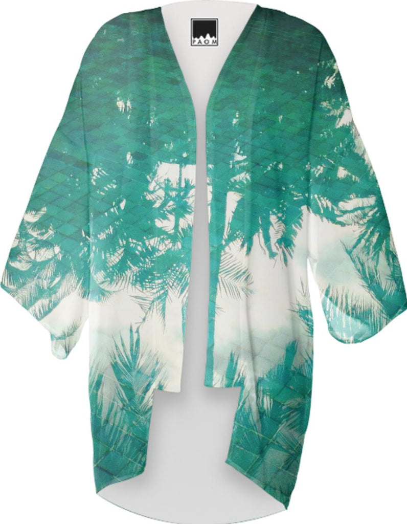 Palm top kimono