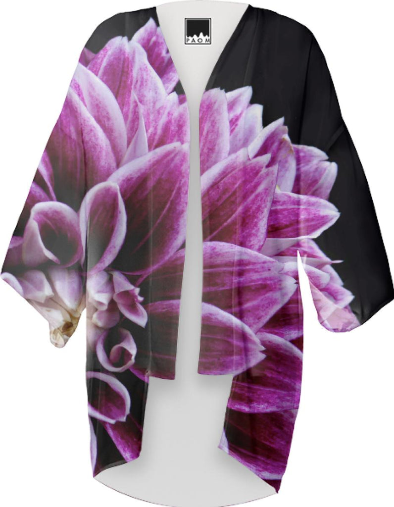 Purple Dahlia Kimono