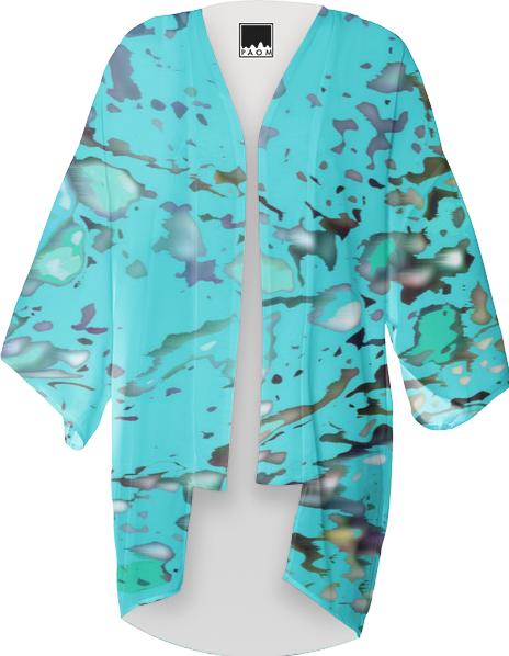 Turquoise Delight Kimono
