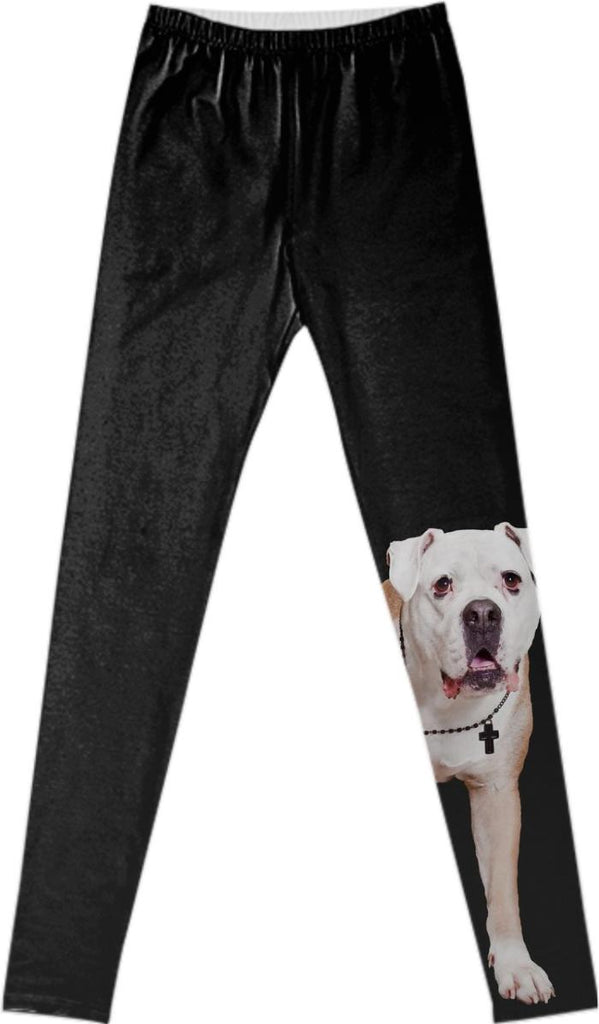 American Bulldog leggings