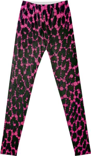 Florescent Pink Leopard Print