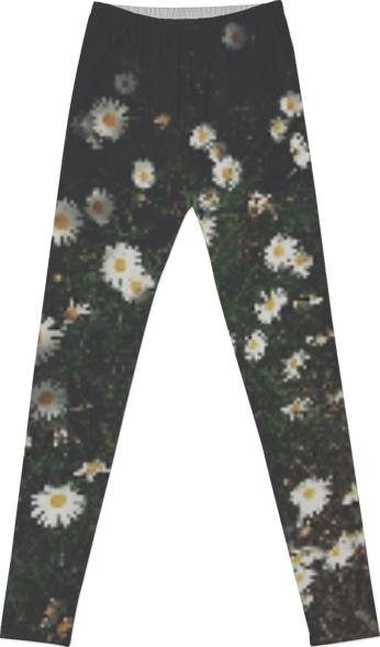 daisy garden dirt and summer leggings