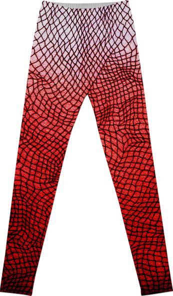 red net leggings