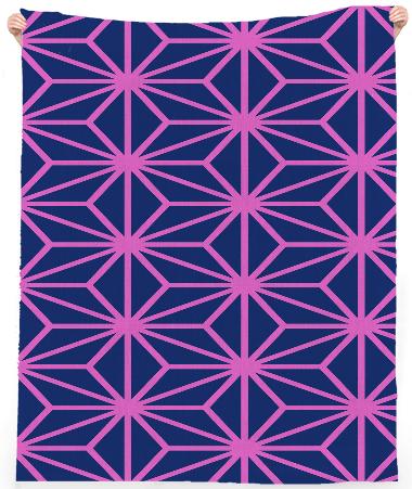 Purple blue pattern