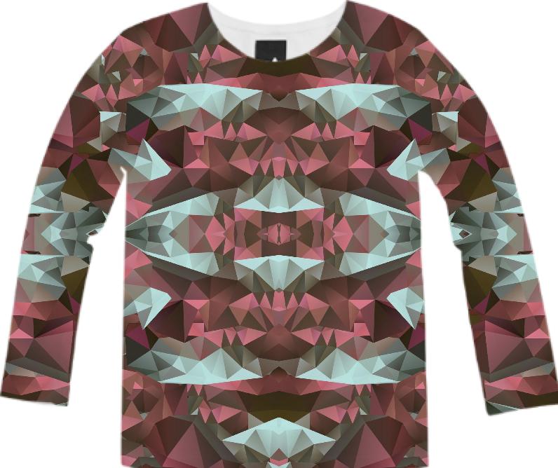 Abstract 2 pink blue