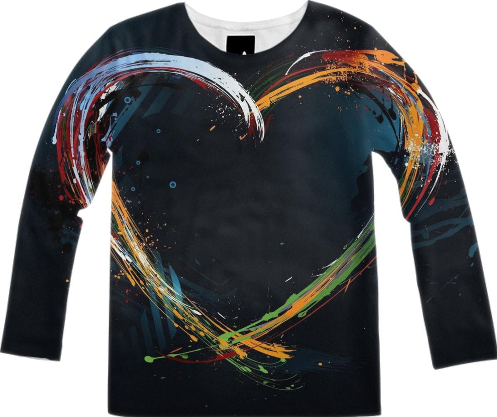 Abstract Love LS Shirt