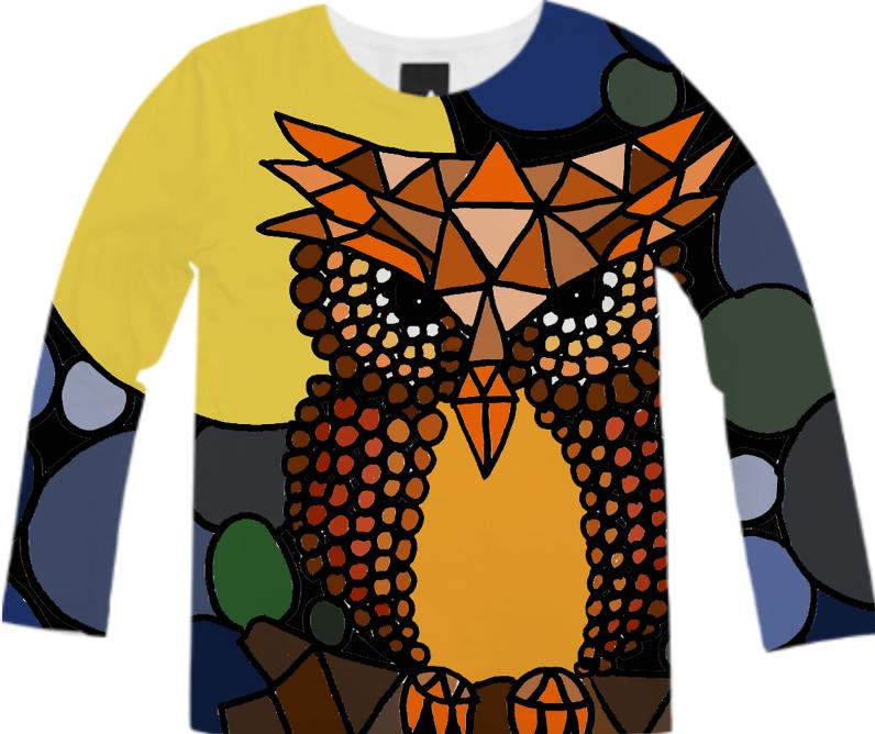 Awesome Owl Art Shirt