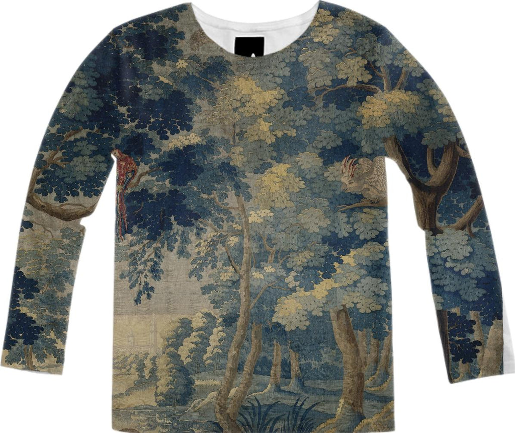 Blue Winter Landscape