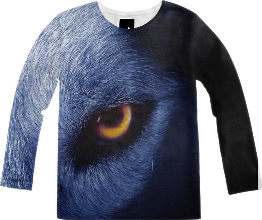 Blue Wolf Long Sleeve Shirt