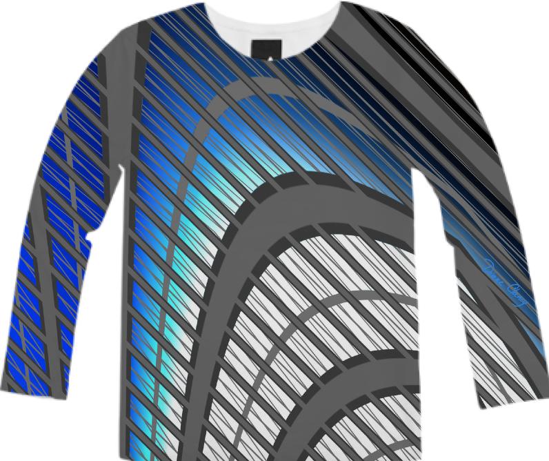 Bridge into the Past and Future Abstract Doorway