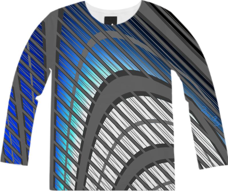 Bridge into the Past and Future Abstract Doorway