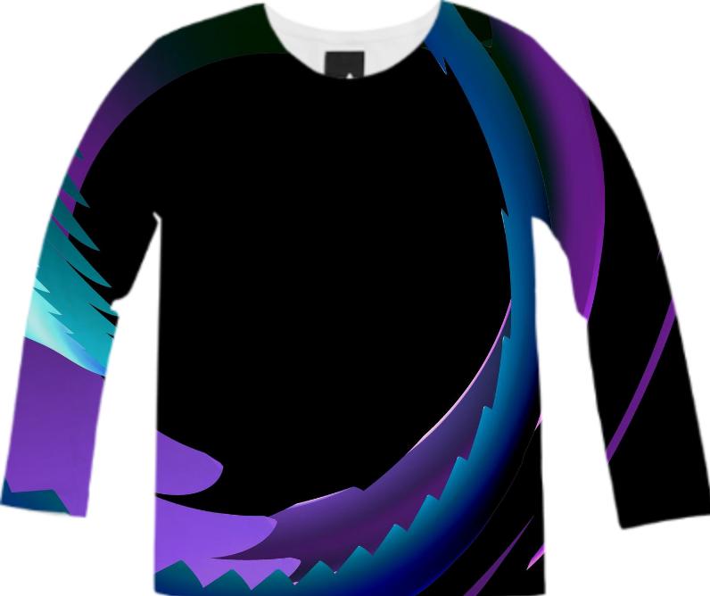 Circular Long Sleeve Tee