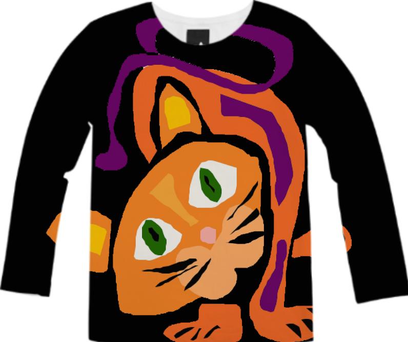 Funny Cat Pop Art Shirt