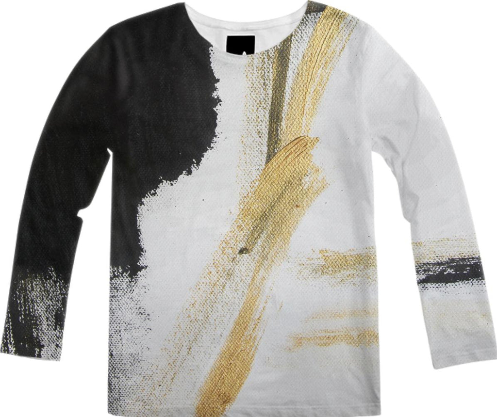 Gold Abstractions Shirt by ArtyZen Studios