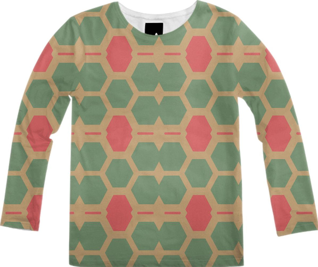 Honeycomb abstract pattern