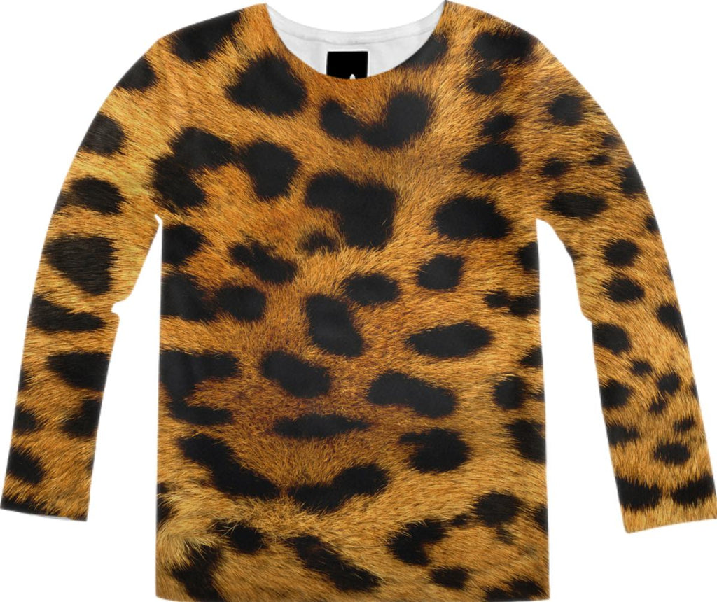 Leopard Print LS Shirt