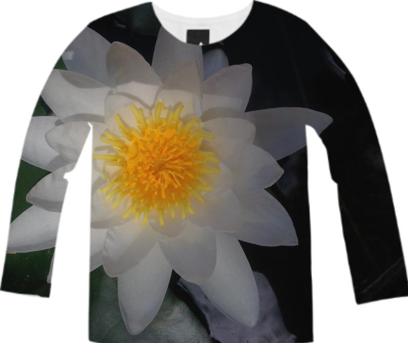 Lisbon lotus blossom photo shirt